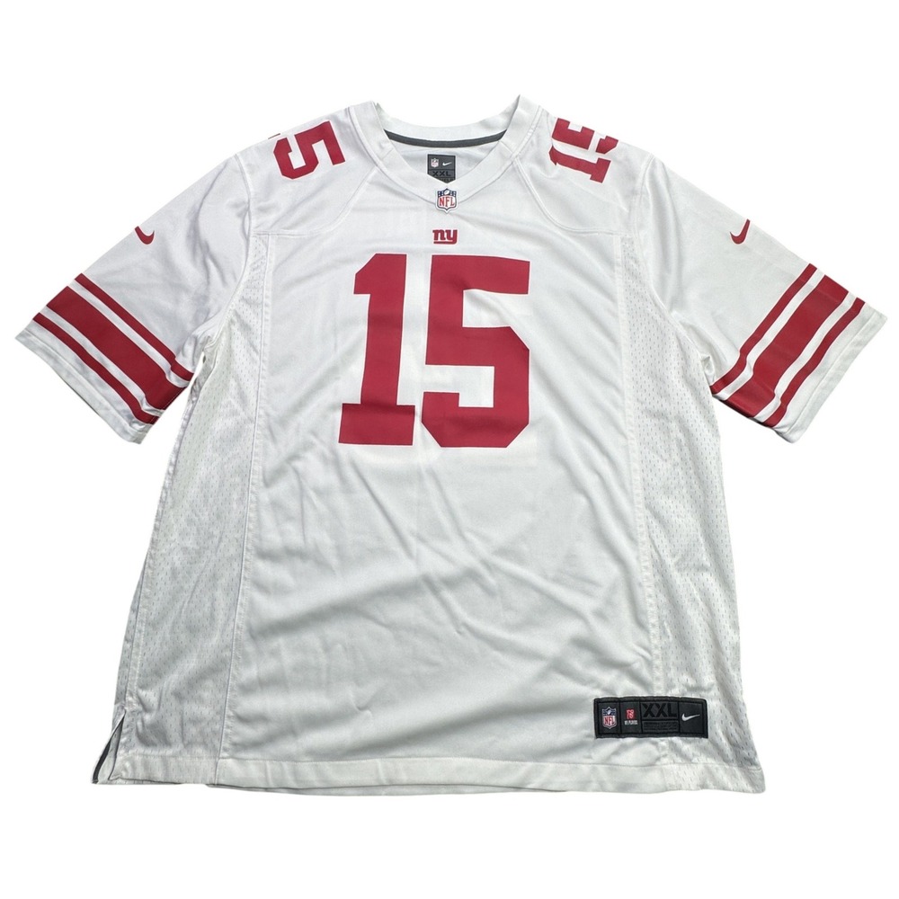 Brandon Marshall 15 New York Giants Nike Jersey Mens XXL White NFL Football